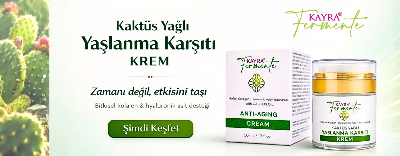 Kaktüs Yağlı Anti Aging Krem