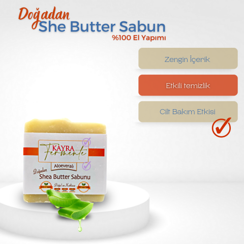 Aloevera Shea Butter Sabun 110 gr Aloevera Shea Butter Sabun 110 gr