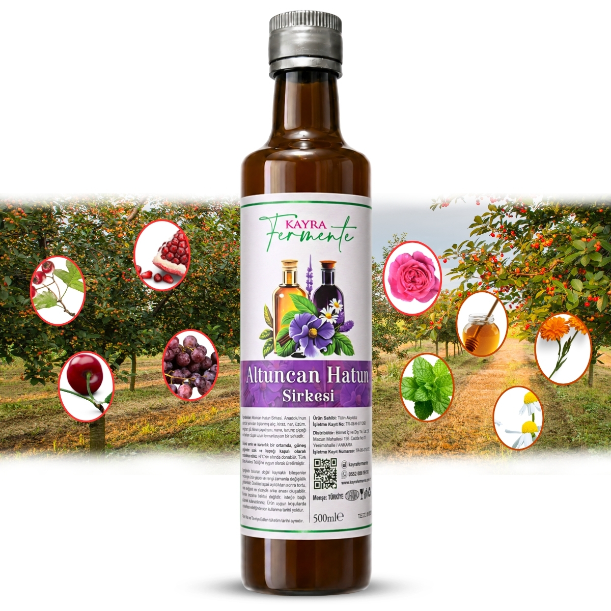 Altuncan Hatun Sirkesi 500 ML Altuncan Hatun Sirkesi 500 ML