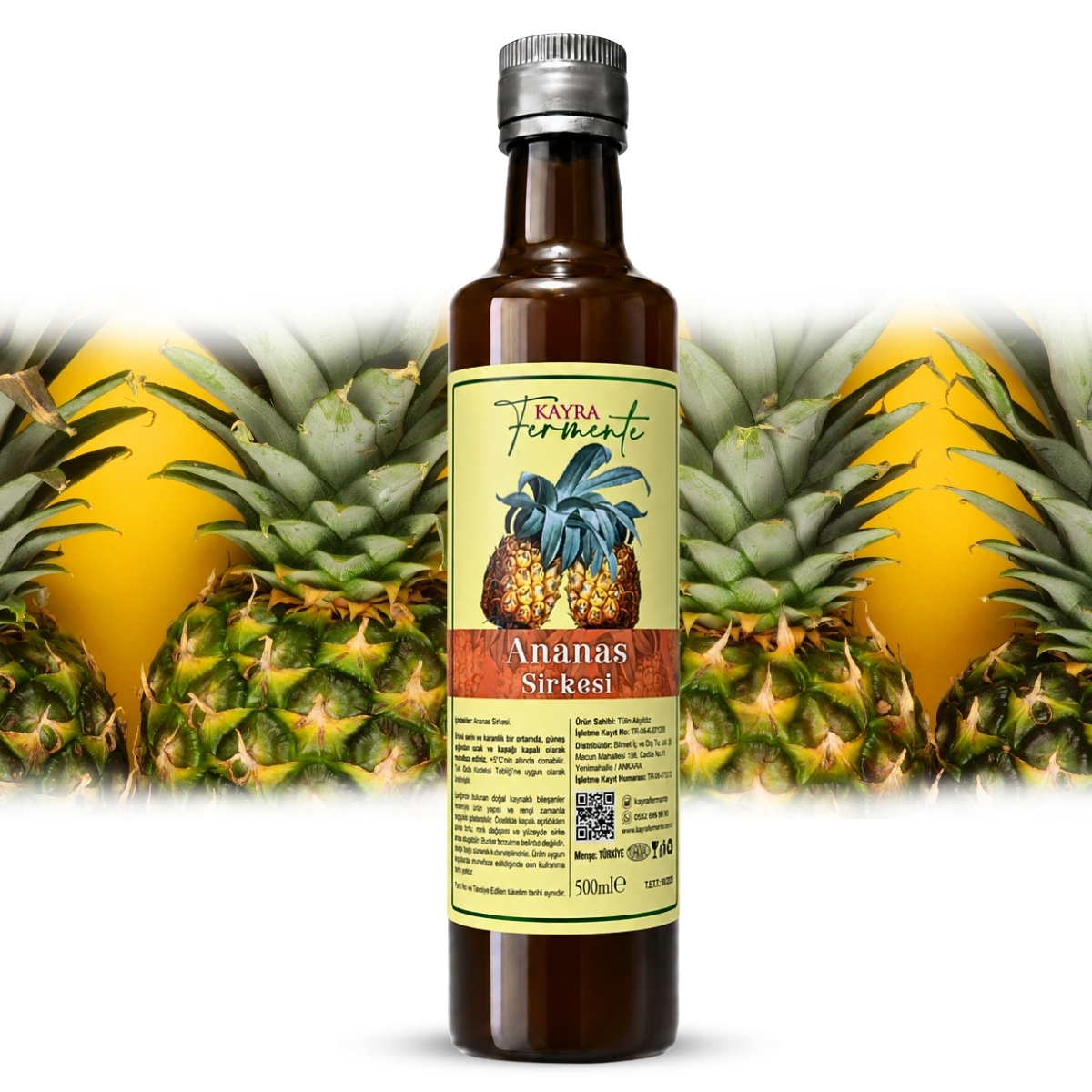 Ananas Sirkesi 500 ML Ananas Sirkesi 500 ML