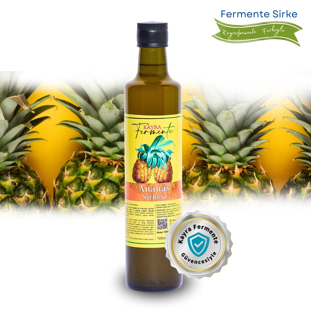 Ananas Sirkesi 500 ML