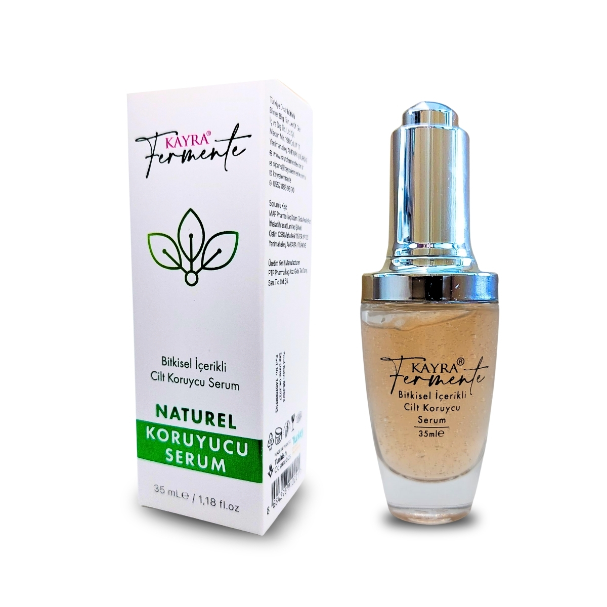 Bitkisel İçerikli Cilt Koruyucu Serum 35 ML
