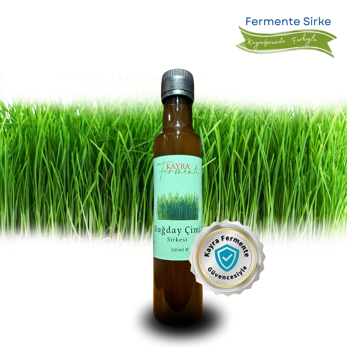 Buğday Çimi Sirkesi 250 ML