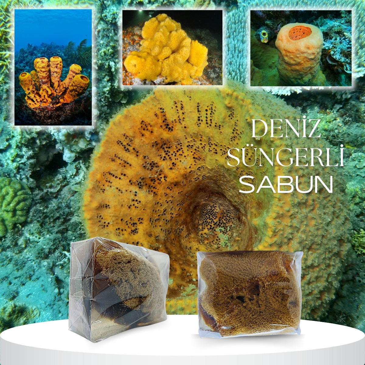 Deniz Süngerli Doğal Sabun 120 (± 5) GR