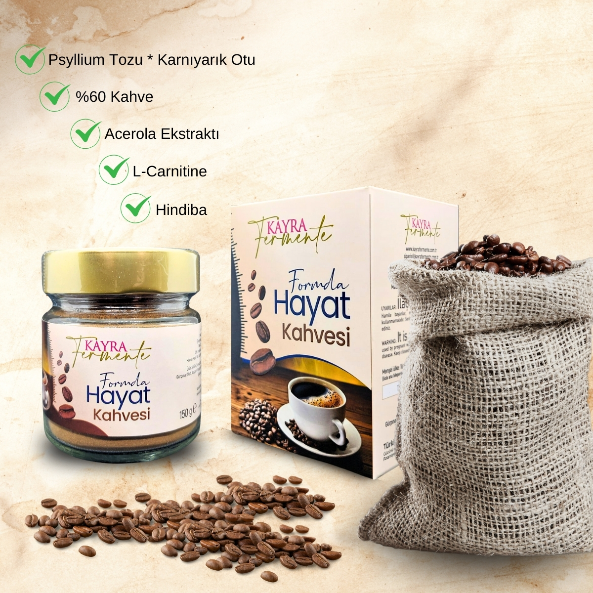 Formda Hayat Kahvesi 150 Gr.