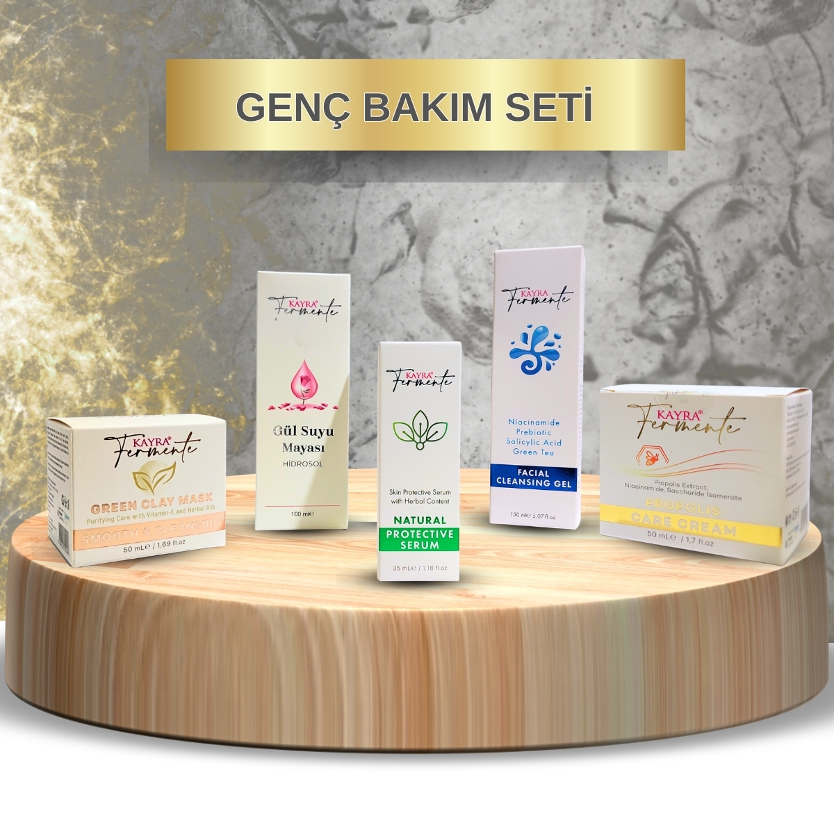 Genç Bakım Seti Genç Bakım Seti