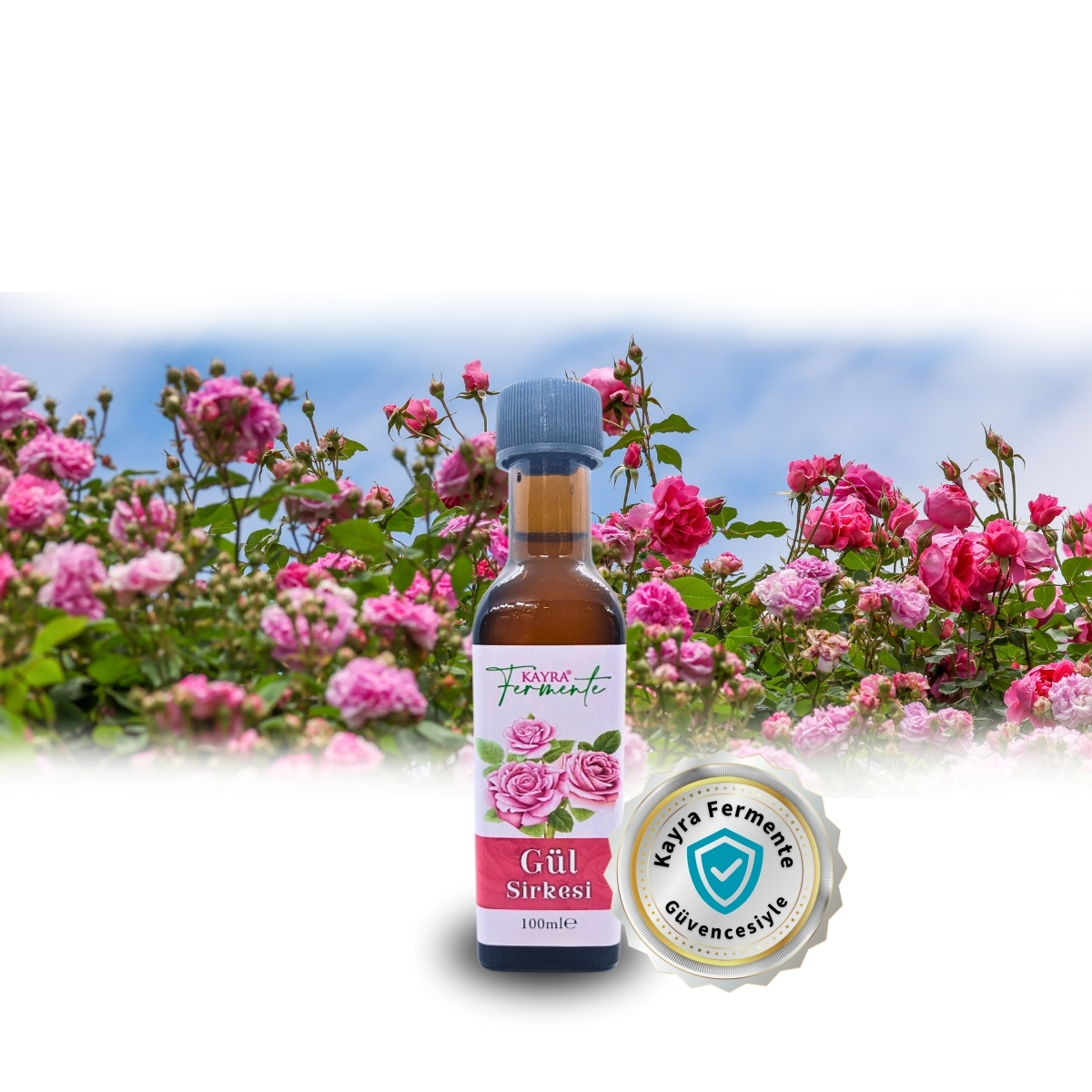 Gül Sirkesi 100 ML (Seyahat Boy) Gül Sirkesi 100 ML (Seyahat Boy)