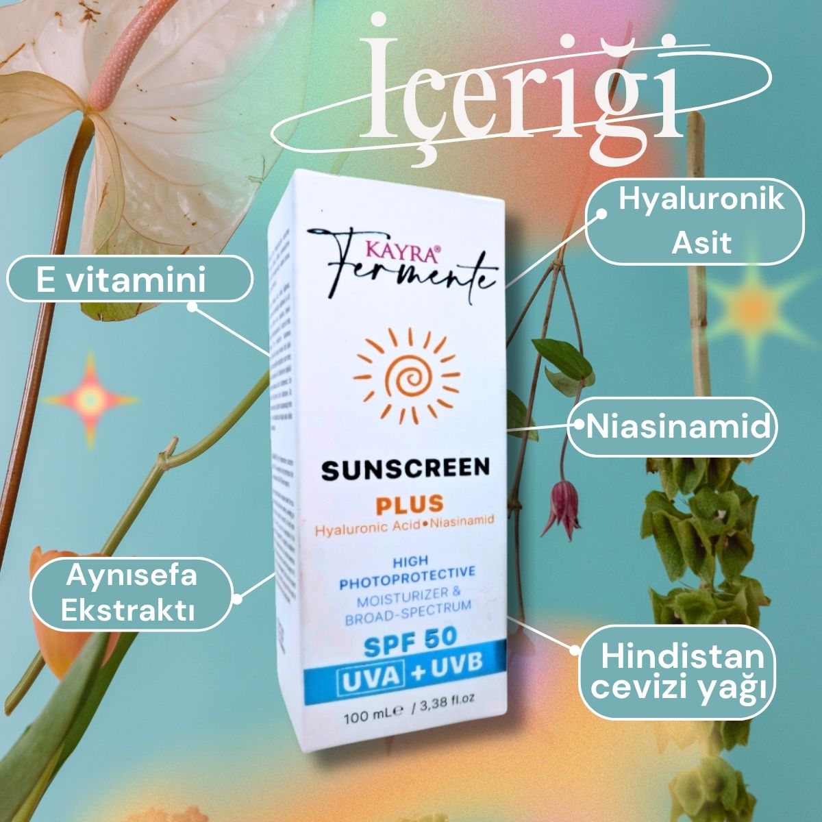Güneş Kremi Plus 100 ML ℮