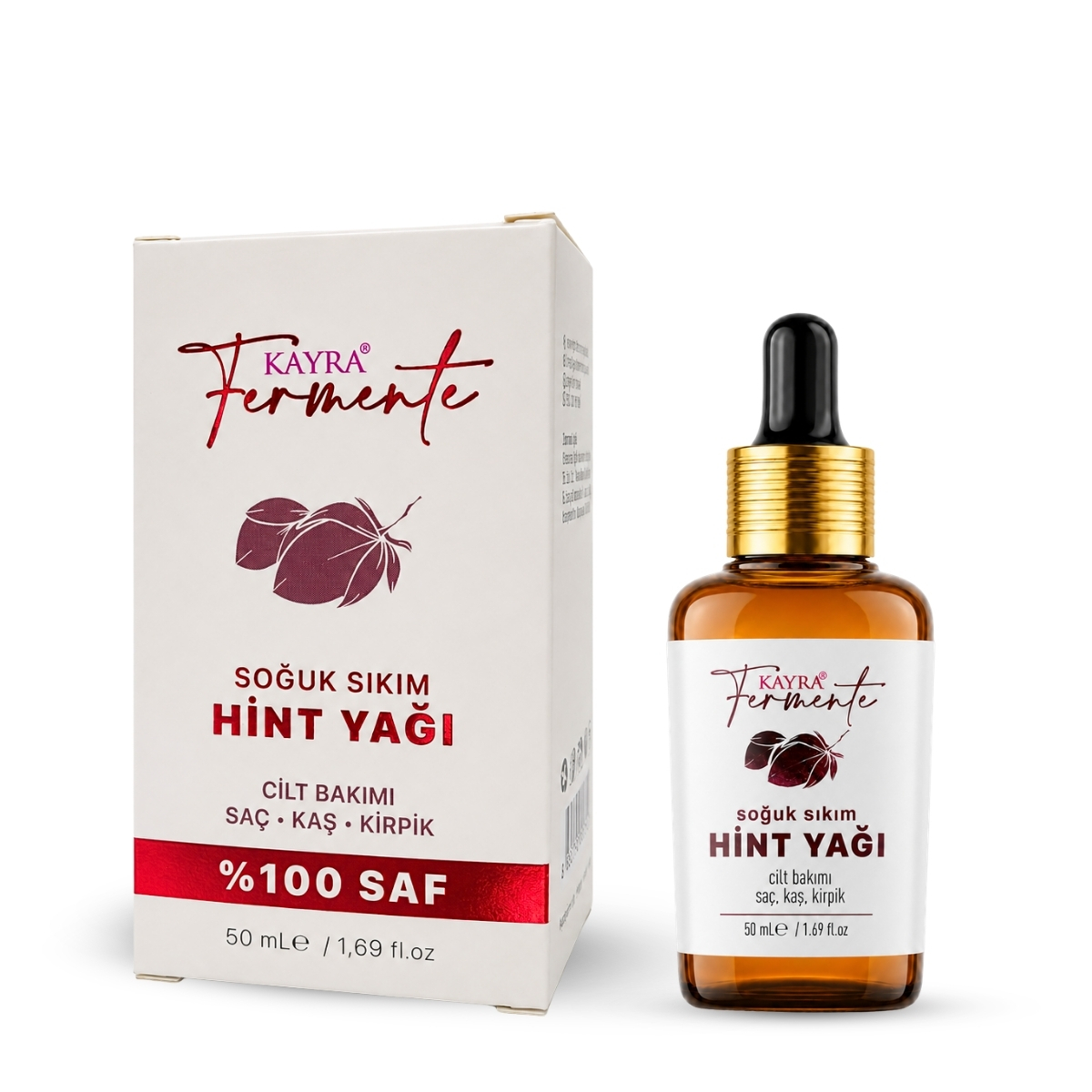 Hint Yağı 50 ML (Soğuk Sıkım) Hint Yağı 50 ML (Soğuk Sıkım)