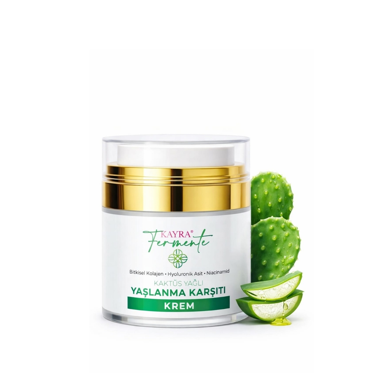 Kaktüs Yağlı Anti-Aging Krem 50 ML Kaktüs Yağlı Anti-Aging Krem 50 ML