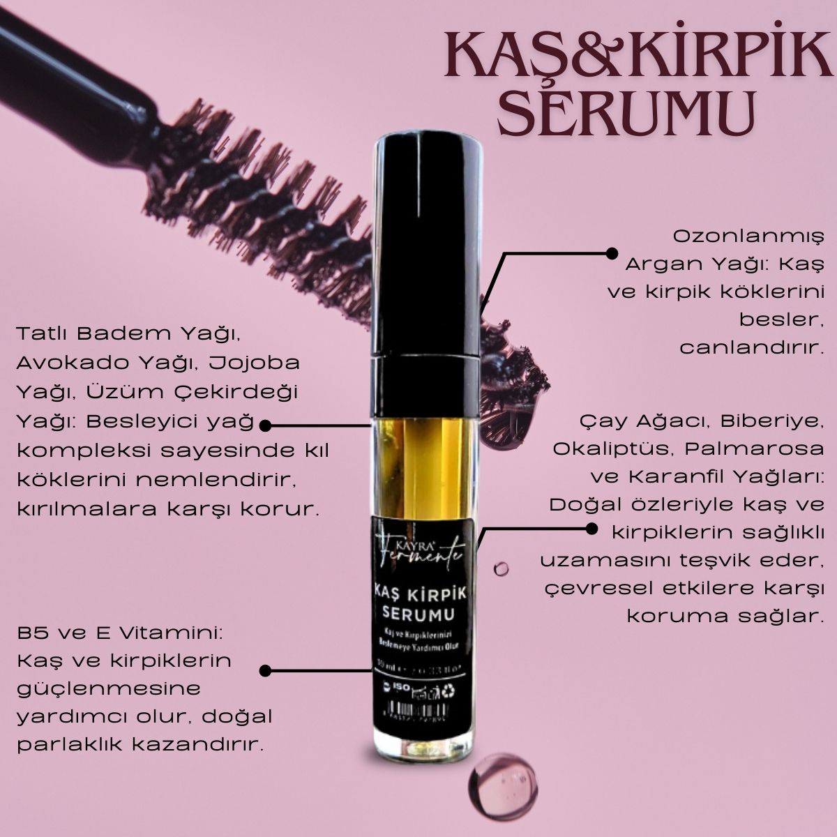 Kaş Kirpik Serumu 10 ML