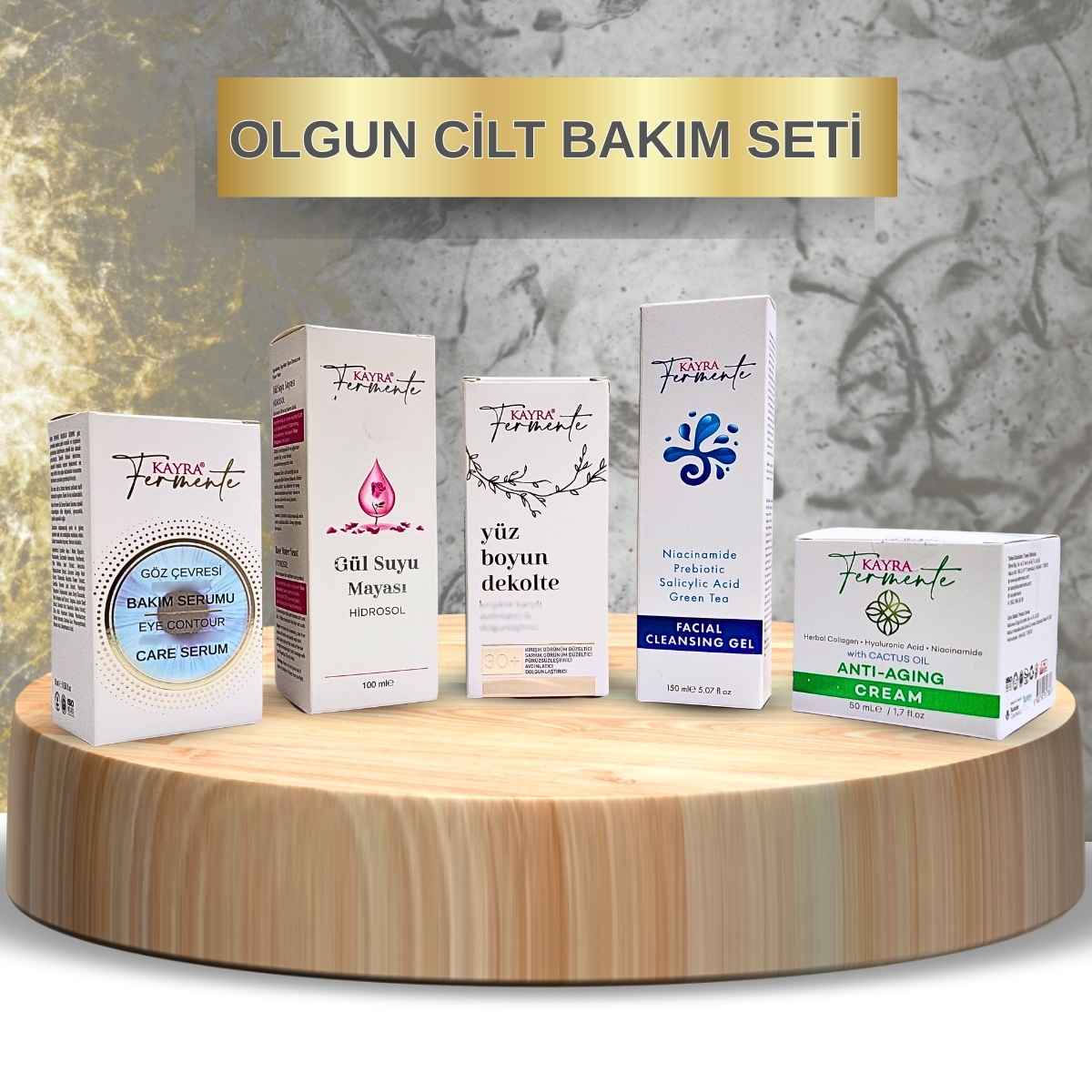 Olgun Cilt Bakım Seti Olgun Cilt Bakım Seti