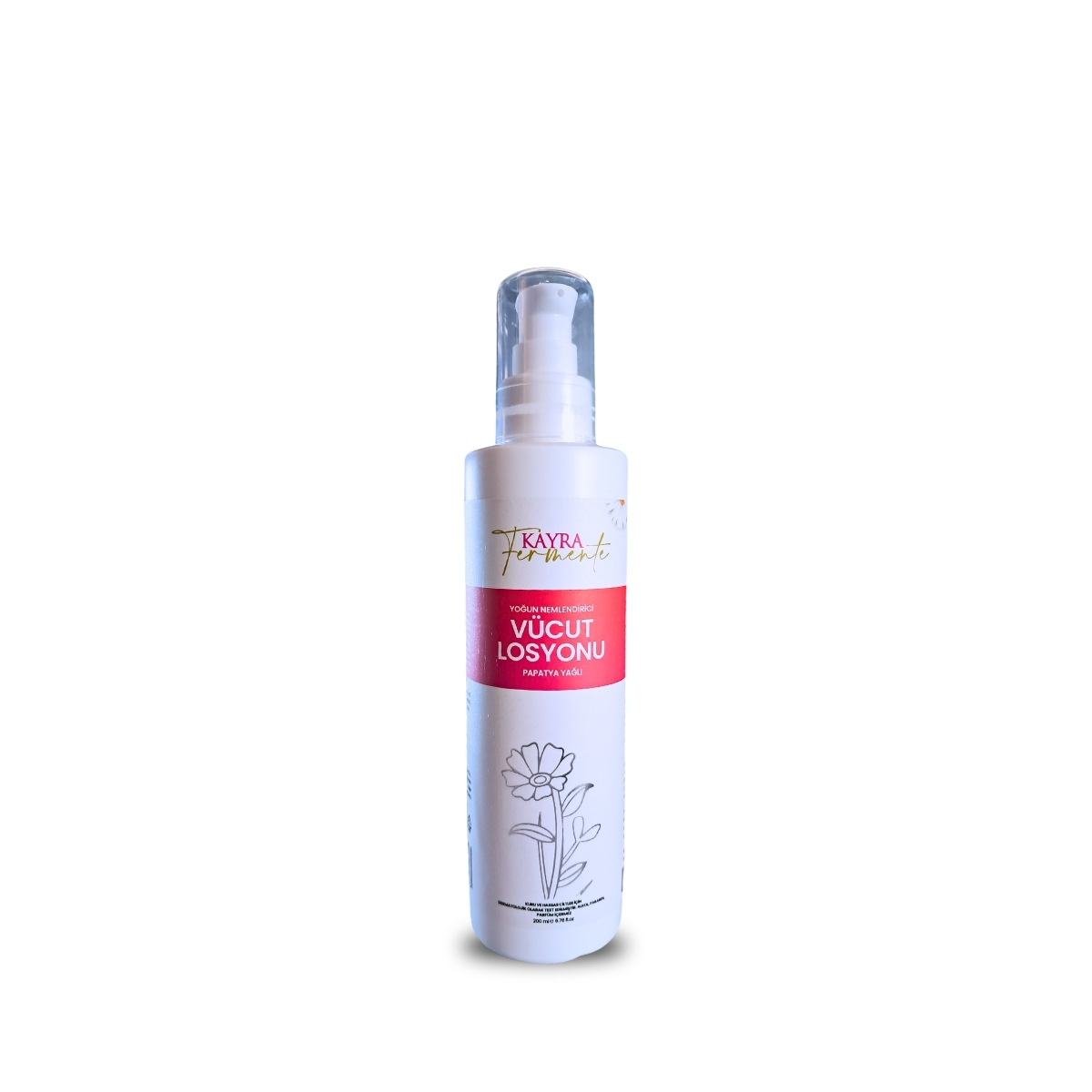 Papatya Yağlı Doğal Vücut Losyonu 200 ML