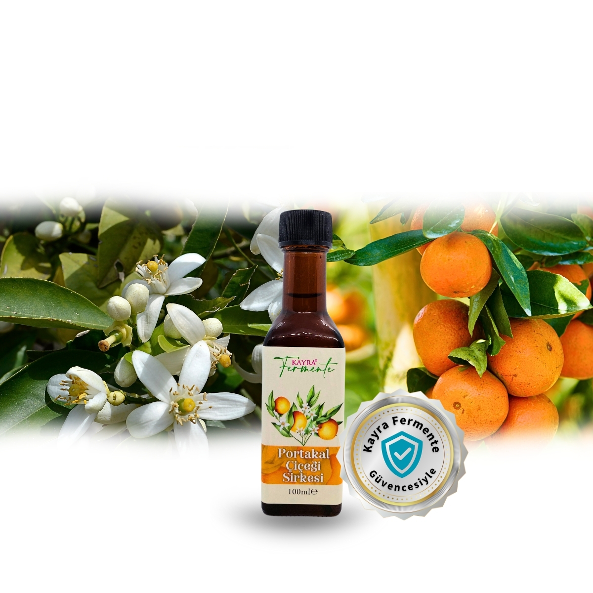 Portakal Çiçeği Sİrkesi 100 ML (Seyahat Boy) Portakal Çiçeği Sİrkesi 100 ML (Seyahat Boy)