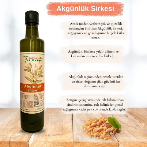 Akgünlük Sirkesi 500 ML