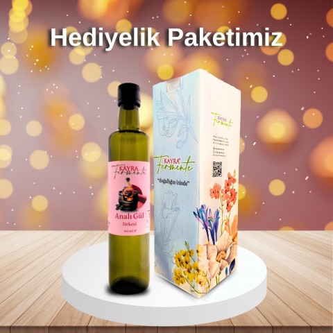 Analı Gül Sirkesi 500 ML