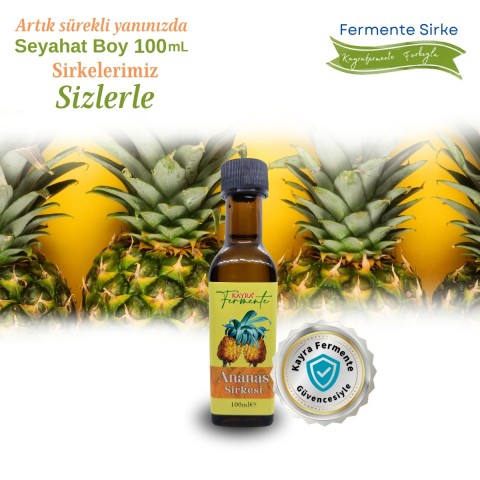 Ananas Sirkesi 100 ML (Seyehat Boy)