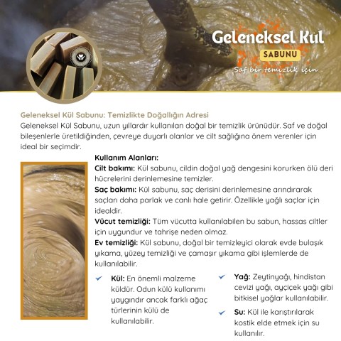 Geleneksel El Yapımı Sabun