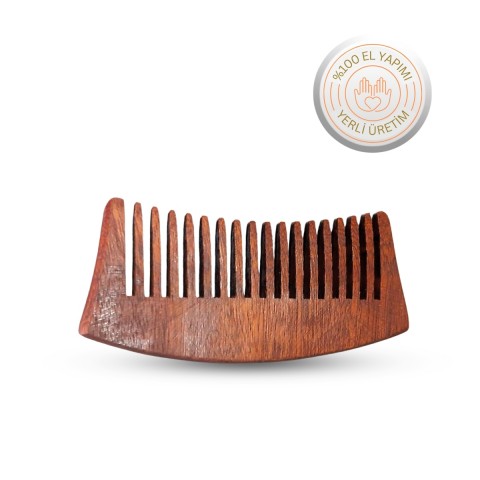 Gül Ağacı Ahşap Tarak