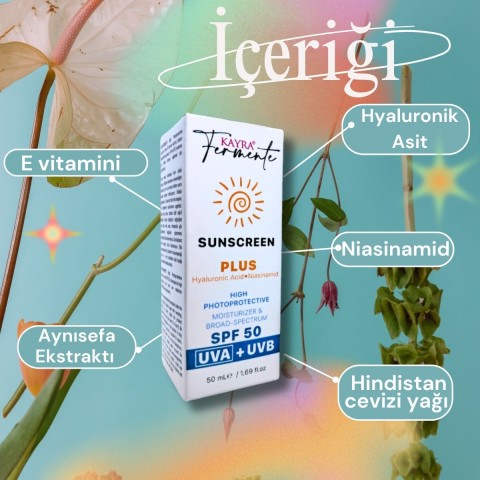 Güneş Kremi Plus 50 ML ℮