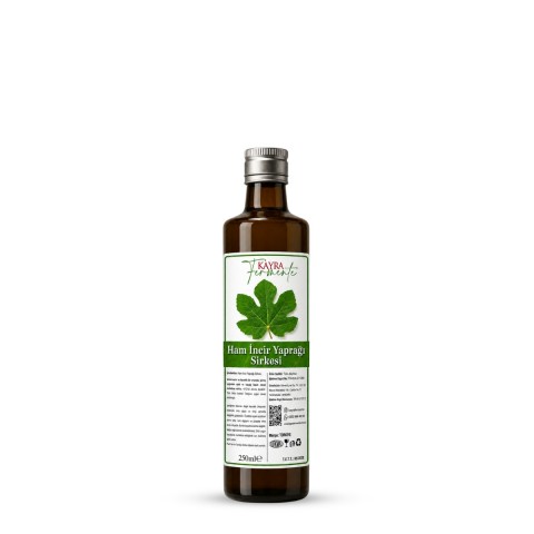 Ham İncir Yaprağı Sirkesi 250 ML