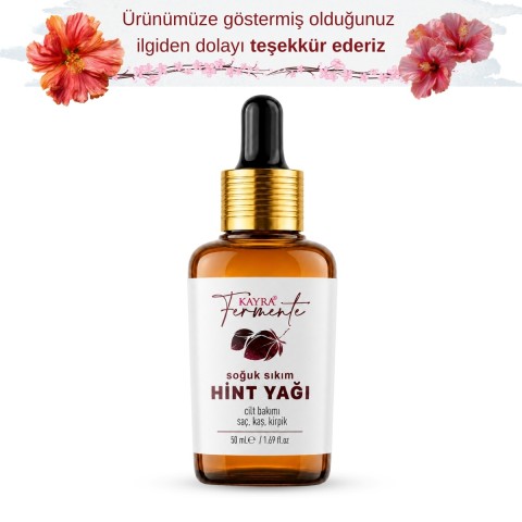 Hint Yağı 50 ML (Soğuk Sıkım)
