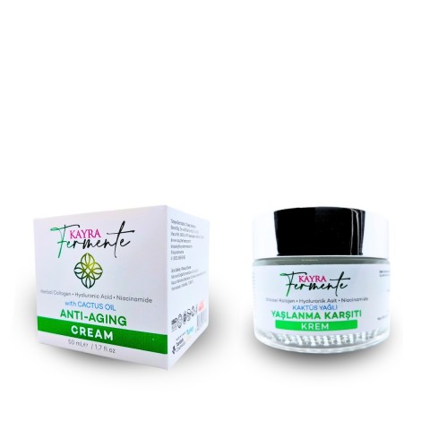 Kaktüs Yağlı Anti-Aging Krem 50 ML