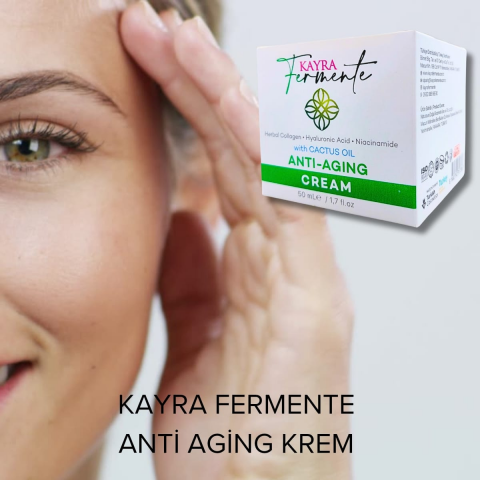 Kaktüs Yağlı Anti-Aging Krem 50 ML