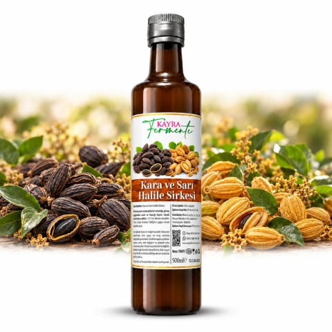 Kara ve Sarı Halile Sirkesi 500 ML