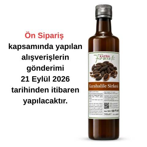 Karahalile Sirkesi 500 ML