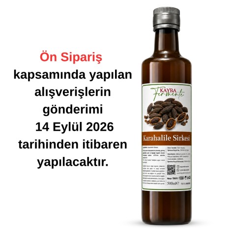 Karahalile Sirkesi 500 ML
