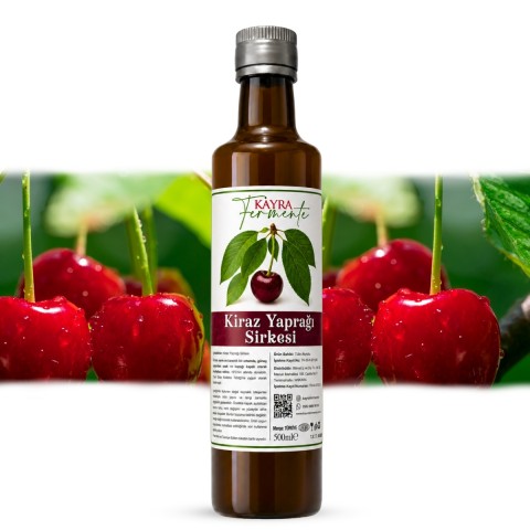 Kiraz Yaprağı Sirkesi 500 ml