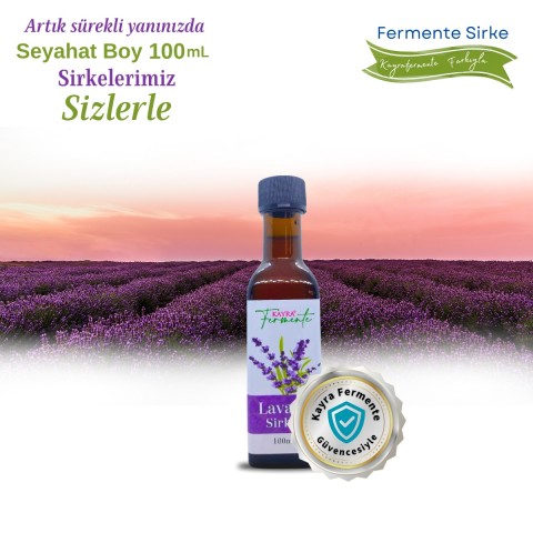 Lavanta Sirkesi 100 ML (Seyahat Boy)