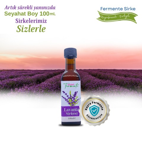 Lavanta Sirkesi 100 ML (Seyahat Boy)