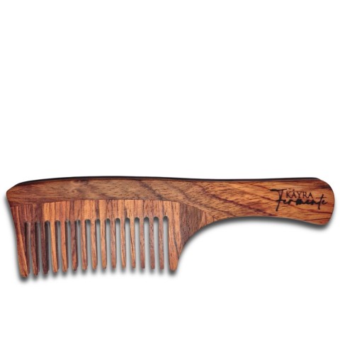 No.1 Sapelli Ağacından Saplı Tarak