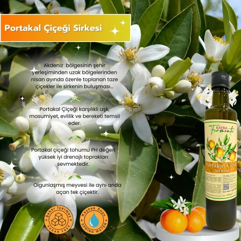 Portakal Çiçeği Sirkesi 500 ML