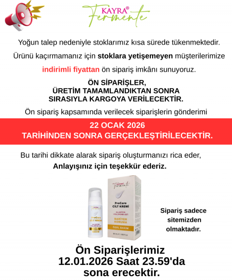 ProCare Cilt Kremi 50 ml e