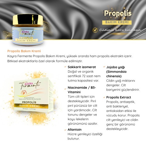 Propolis Bakım Kremi 50 ML