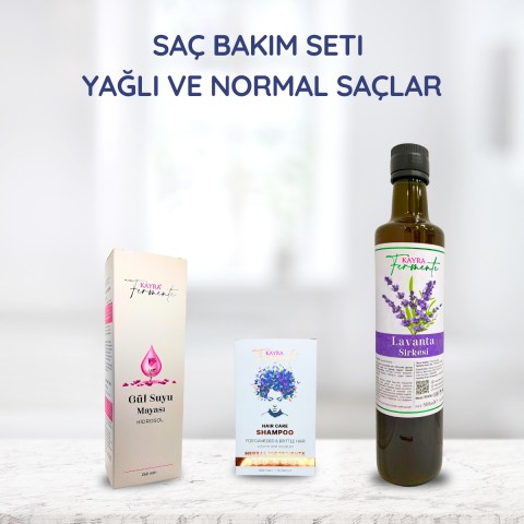 Saç Bakım Seti/Yağlı ve Normal Saçlar