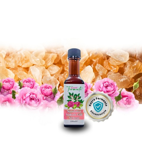 Sandaloz Sakızlı Gül Sirkesi 100 ml (Seyahat Boy)