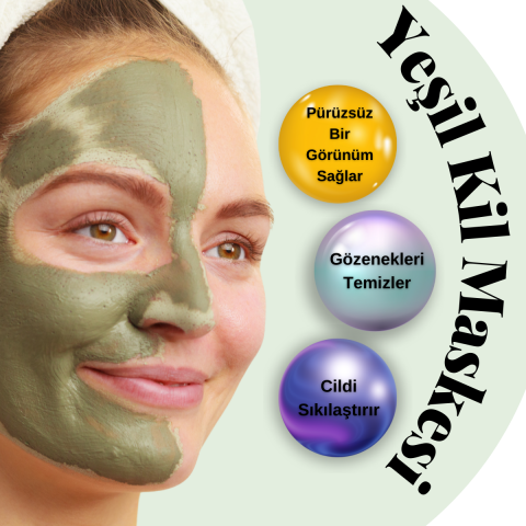 Yeşil Kil Maskesi 50 ML