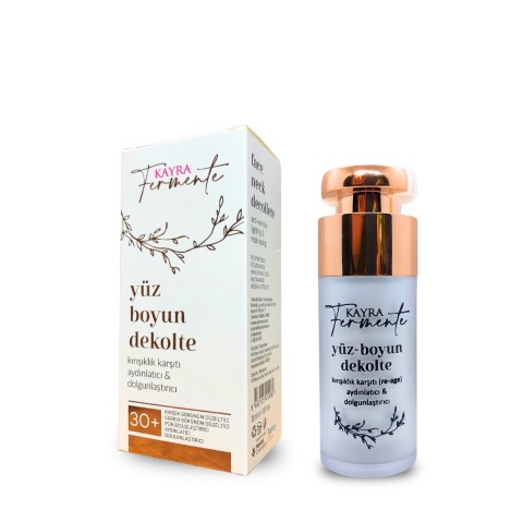 Yüz Boyun Dekolte Kırşıklık Karşıtı (Re-Age) Aydınlatıcı - Dolgunlaştırıcı Serum 30 ML