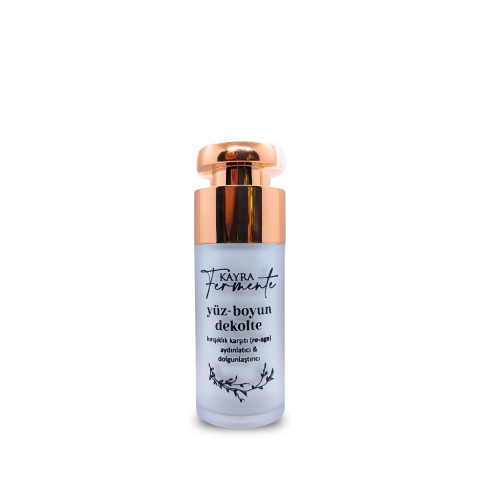 Yüz Boyun Dekolte Kırşıklık Karşıtı (Re-Age) Aydınlatıcı - Dolgunlaştırıcı Serum 30 ML