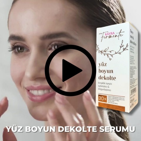 Yüz Boyun Dekolte Kırşıklık Karşıtı (Re-Age) Aydınlatıcı - Dolgunlaştırıcı Serum 30 ML