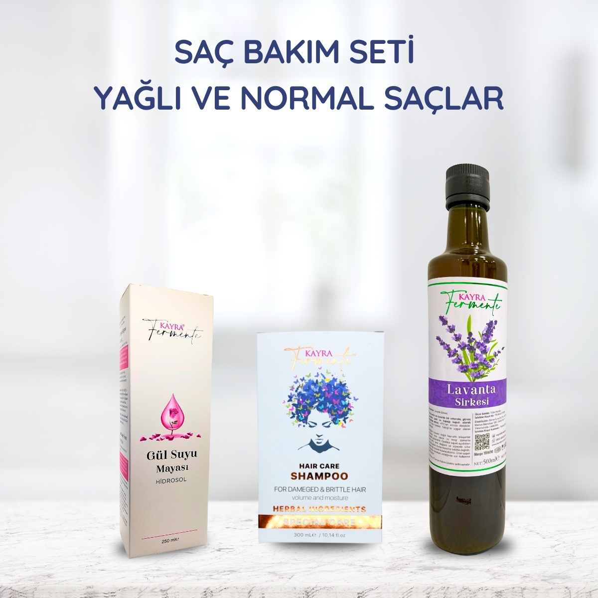 Saç Bakım Seti/Yağlı ve Normal Saçlar