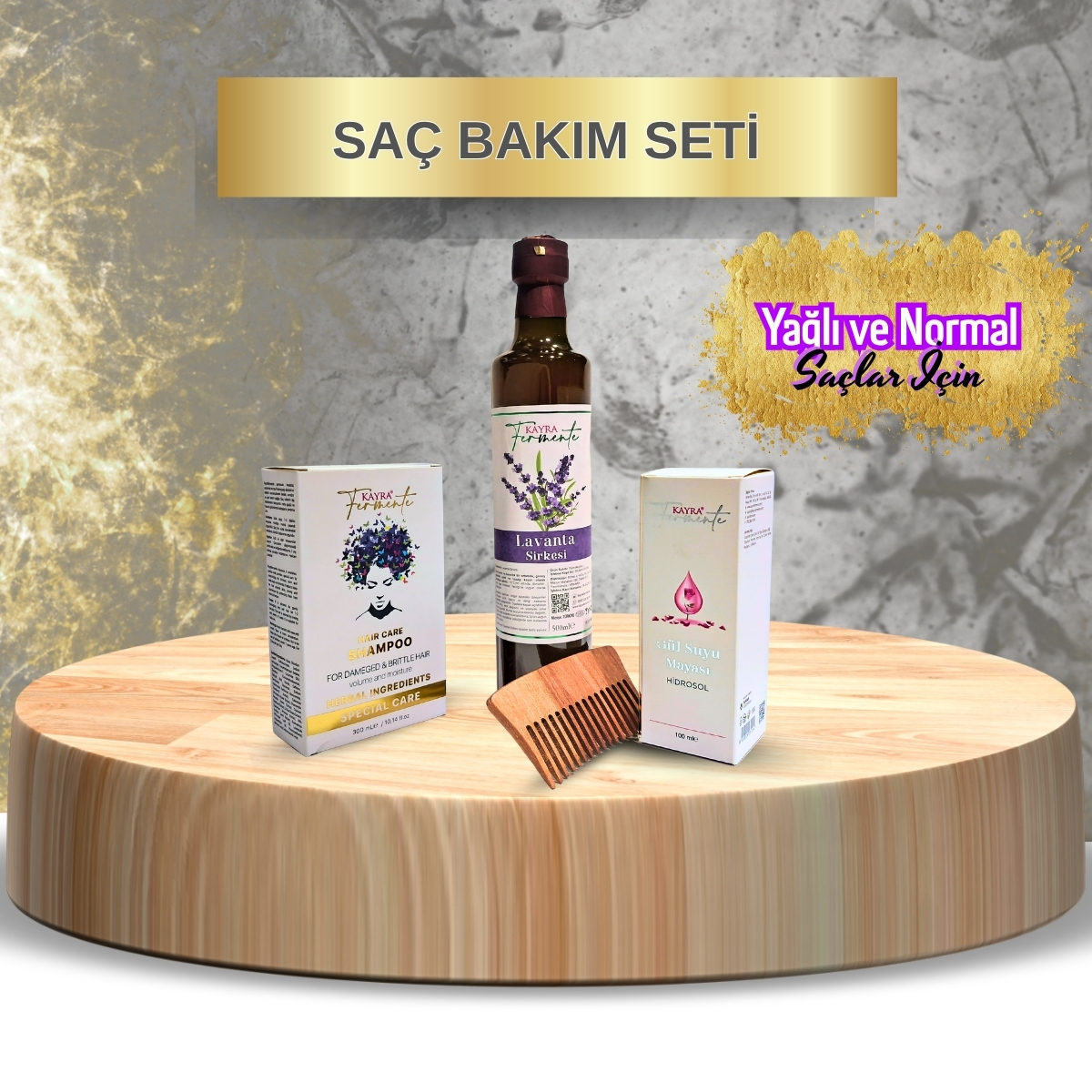 Saç Bakım Seti/Yağlı ve Normal Saçlar Saç Bakım Seti/Yağlı ve Normal Saçlar