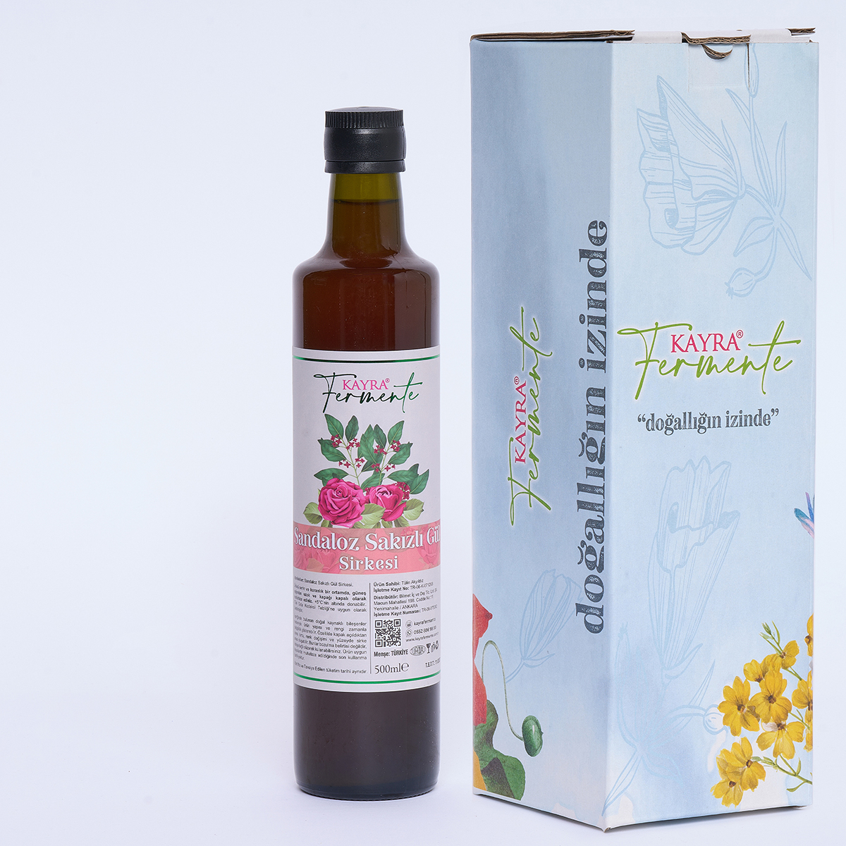 Sandaloz Sakızlı Gül Sirkesi 500 ML