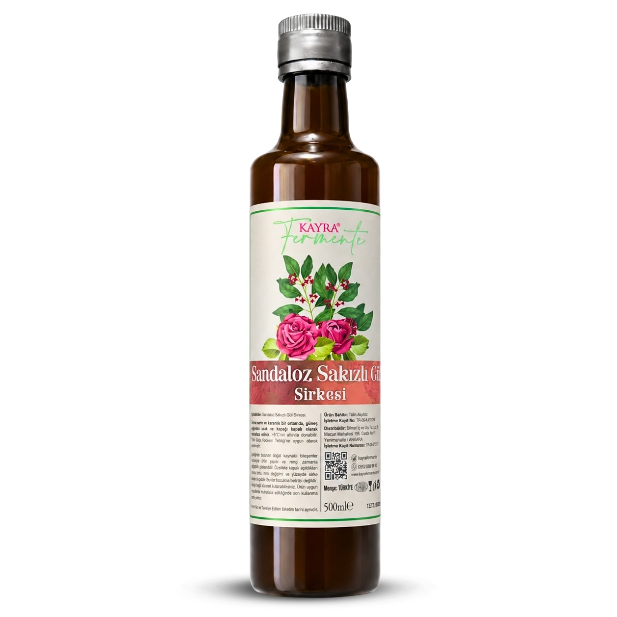 Sandaloz Sakızlı Gül Sirkesi 500 ML Sandaloz Sakızlı Gül Sirkesi 500 ML
